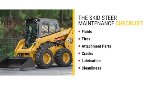 how to air up a skid steer|skid steer maintenance checklist.